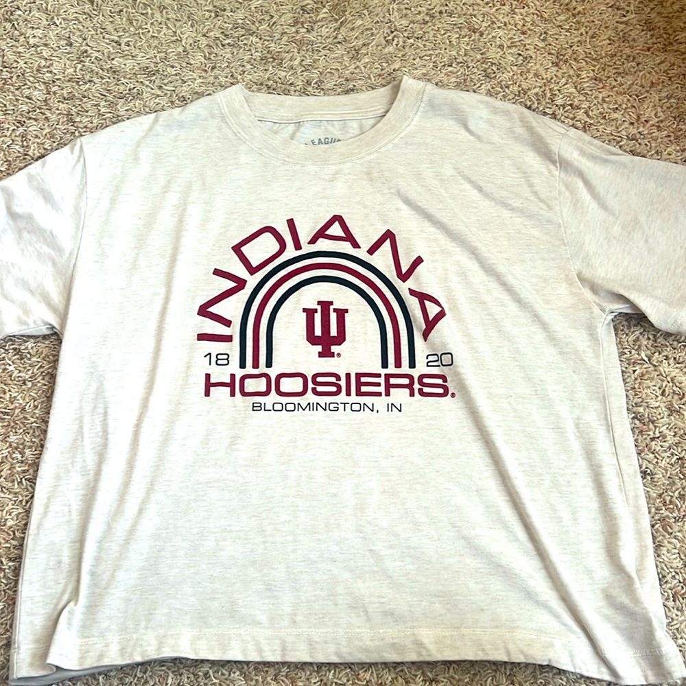 Indiana University Hoosiers semi-cropped T-shirt!
